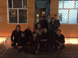 Candles Day during Colombian Christmas